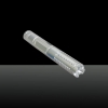 5mw 532nm Green Beam Light Single Dot Light Style Separate Crystal Laser Pointer Pen Silver