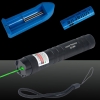 LT-81 100mw 532nm Green Beam Light Single Dot Style Stretchable Adjustable Focus Rechargeable Laser Pointer Pen Black