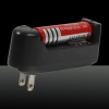 UltraFire CREE 500LM X4 emisor de luz blanca de tres modos de foco ajustable linterna roja