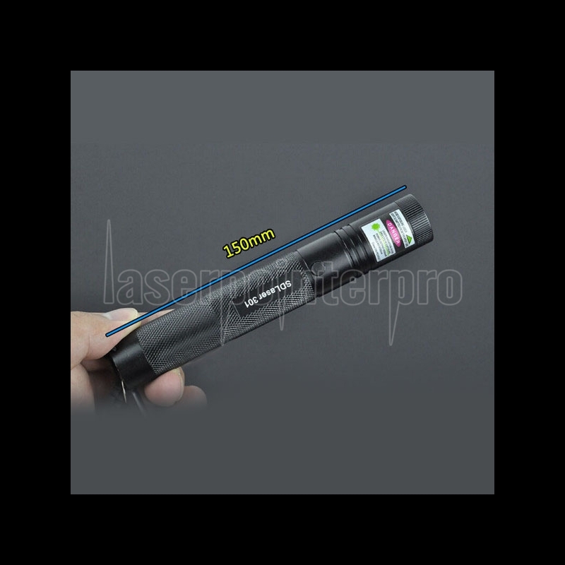 990Miles 532nm 301 Green Laser Pointer Lazer Pen+2 x 18650 Battery