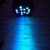 18W LED RGB Crystal Ball Shaped Stage Light Black
