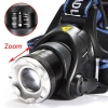 T6 1800lm 3-Zoomable Blue Light LED faro azul