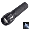 T6 1800lm 3-Mode Zoomable Blue Light LED Lampe frontale Bleu