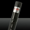 200mW 650nm Single-Point & Starry Light 2-in-1 Red Raio Laser Pointer Pen Preto