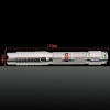2000mW 532nm Green Beam Single-point Aluminum Laser Pointer Pen Kit with Battery & Charger Silver
