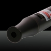 200mW 650nm roter Lichtstrahl Ein-Punkt-Weinflasche geformte Laserpointer Kit mit Akku und Ladegerät Schwarz