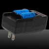 301 5000mW 450nm Kit penna puntatore laser a punto singolo a raggio blu con caricatore e chiavi Nero