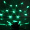 Upgrades de 120 Graus de Ângulo de Feixe Auto / Controle de Voz RGB Luz LED Stage Lamp com Controle Remoto Preto