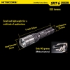 Nitecore 930LM SRT6 XM-L2 T6 Waterproof Flashlight with Power Indicator Light Black