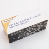 Hohe Qualität 100LED wasserdichte Weihnachtsdekoration-warmes weißes Licht Solar-Power LED-Schnur-Licht (12M)