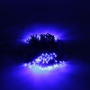 Alta Qualidade 200LED Decoração de Natal impermeável luz solar azul Pisca-Pisca LED de energia (12M)
