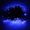 200-LED Blue Light Outdoor Waterproof Christmas Decoration Solar Power String Light