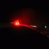 200mW 650nm anticollisione auto del laser della luce di nebbia auto rossa avvertimento chiara impermeabile