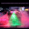 1000mW 532nm Anti-Colisão do carro Fog Laser Light Green Car luz de aviso impermeável