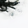 Luce della stringa impermeabile luce bianca MarSwell 40-LED IP65 di Natale solare del LED