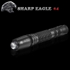 SHARP EAGLE ZQ-LA-04 200mW 532nm Starry Sky Style Green Light Waterproof Aluminum Laser Sword Black