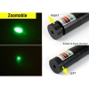 Puntatore laser in alluminio impermeabile con luce verde stellato da 500 mW 532nm