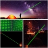 Puntatore laser in alluminio impermeabile con luce verde stellato da 500 mW 532nm