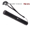 SHARP ZQ EAGLE-303Z 400mW 650nm luz roja del cigarrillo impermeable de aluminio y fósforo Más claro Espada láser Negro