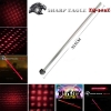SHARP EAGLE ZQ-303Z 500mW 650nm Red Light Cigarette impermeabile di alluminio e Matchstick Accendino Laser Sword nero