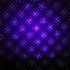 200mW 405nm neue Stahlgehäuse Kaleidoskop Sternenhimmel Stil lila Licht wasserdicht Laserpointer Silber