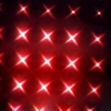 500mW 650nm aço invólucro caleidoscópio estilo céu estrelado vermelho ponteiro laser prata