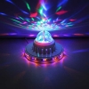 LT-8883 8W Disco-Beleuchtung Färbte RGB Licht Dimming sprachgesteuerte Mini-Bühne-Licht-Weiß