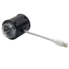 LT-W530 2-in-1 Christmas Ballroom Home Decoration USB Powered LED Lamp with Stage Light Black