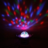 LT-W666 lámpara de techo Estilo de Navidad Decoración Rotación automática LED etapa luz con control de voz blanca