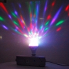 Luz Stage LT-W883 E27 Base de RGB decorativa LED Light com Controlo por Voz branco e prata