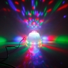 LT-W536 2-in-1 Exquisite Natale Ballroom LED RGB della decorazione della casa rotante fase luce bianca