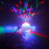 LT-W536 2-in-1 Exquisite Christmas Ballroom Home Decoration RGB Light Rotary LED Stage Light White