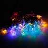 MarSwell 40-LED Colorful Light Butterfly Design Solar Christmas Decorative String Light