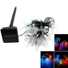 MarSwell 30-LED Colorized Light Solar Christmas Dragonfly Style Decorative String Light