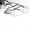 MarSwell 40-LED White Light Christmas Solar Power Tinkle Bell LED String Light