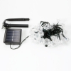 Warmes weißes Licht Weihnachten Solar Power Geklingel-Bell-LED-Schnur-Licht MarSwell 40-LED