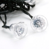 MarSwell 40-LED luce bianca calda di Natale di energia solare Tinkle campana LED String