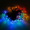 MarSwell 40-LED Multicolor Light Christmas Solar Power Tinkle Bell LED String Light