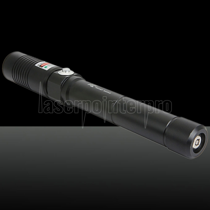 ZHAOYAO M6 10W High Powered 450nm Blue Laser Torch New Black 