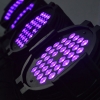 162W 54-LED DMX512 4 Modos de control RGB Luz LED Etapa Lámpara Negro