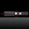 1200mW 532nm Green Light singolo punto di stile dimmerabili & Zoomable puntatore laser Nero