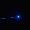 5000mW 450nm blaues Licht Einzel-Punkt-Art-Zoomable Dimmbare Edelstahl Zigarettenanzünder Laserpointer Schwarz