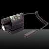 2 in 1 Professional 5mW 650nm Penna puntatore laser verde con zoom singolo a puntamento nero
