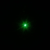 2 en 1 Professional 5mW 650nm Luz verde de un solo punto Estilo Zoomable Puntero láser Negro