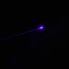 20mW 405nm bleu et violet clair point unique pointeur laser étanche en acier inoxydable argent
