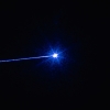 5000mW 450nm Light Blue Single-ponto Estilo pode ser escurecido Laser Pointer Preto