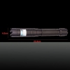 5000mW 450nm blaues Licht Ein-Punkt-Art Dimmbare Laserpointer Schwarz