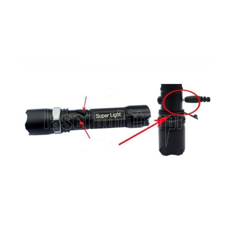 SWAT Lampe Torche puissante LED Rechargeable à prix pas cher