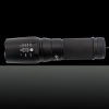 G700 X800 Kit de linterna de aluminio de alto brillo ajustable de foco ajustable portátil negro