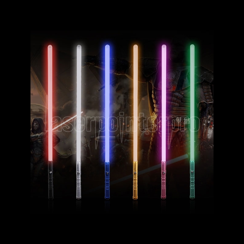 nobrand Lichtschwert RGB-Laserschwert mit variablem Licht und Soundeffekt Star Wars Luminous Force Laserschwert mit Soundeffekten